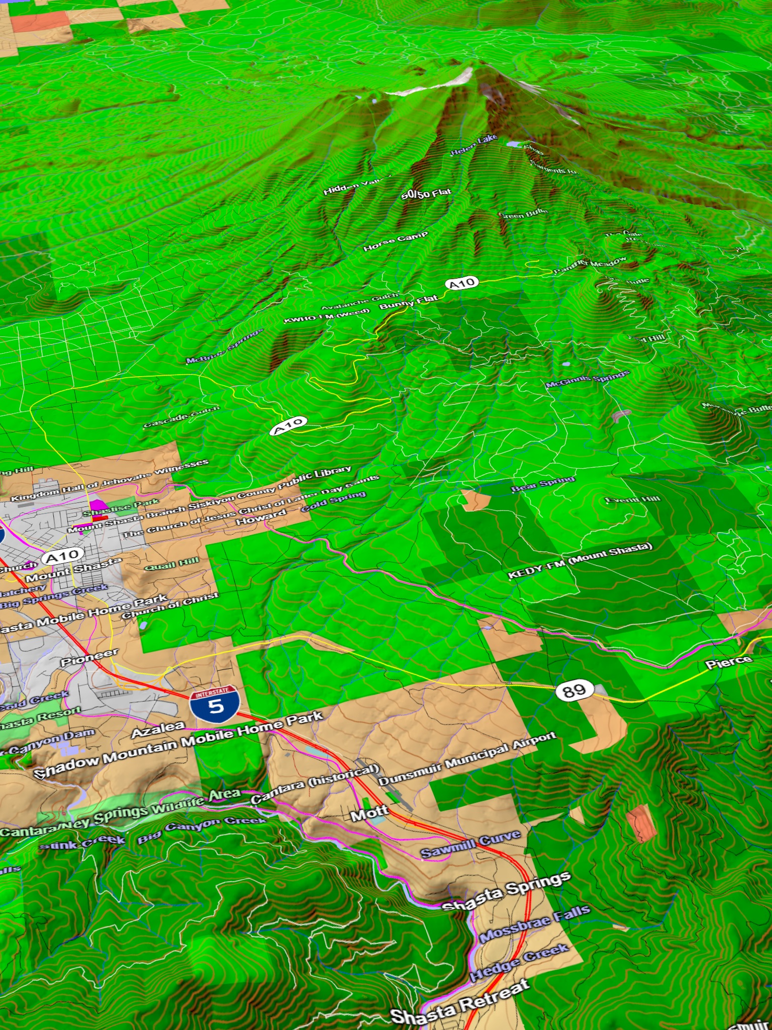 Scenic Map Western USA screenshot 4