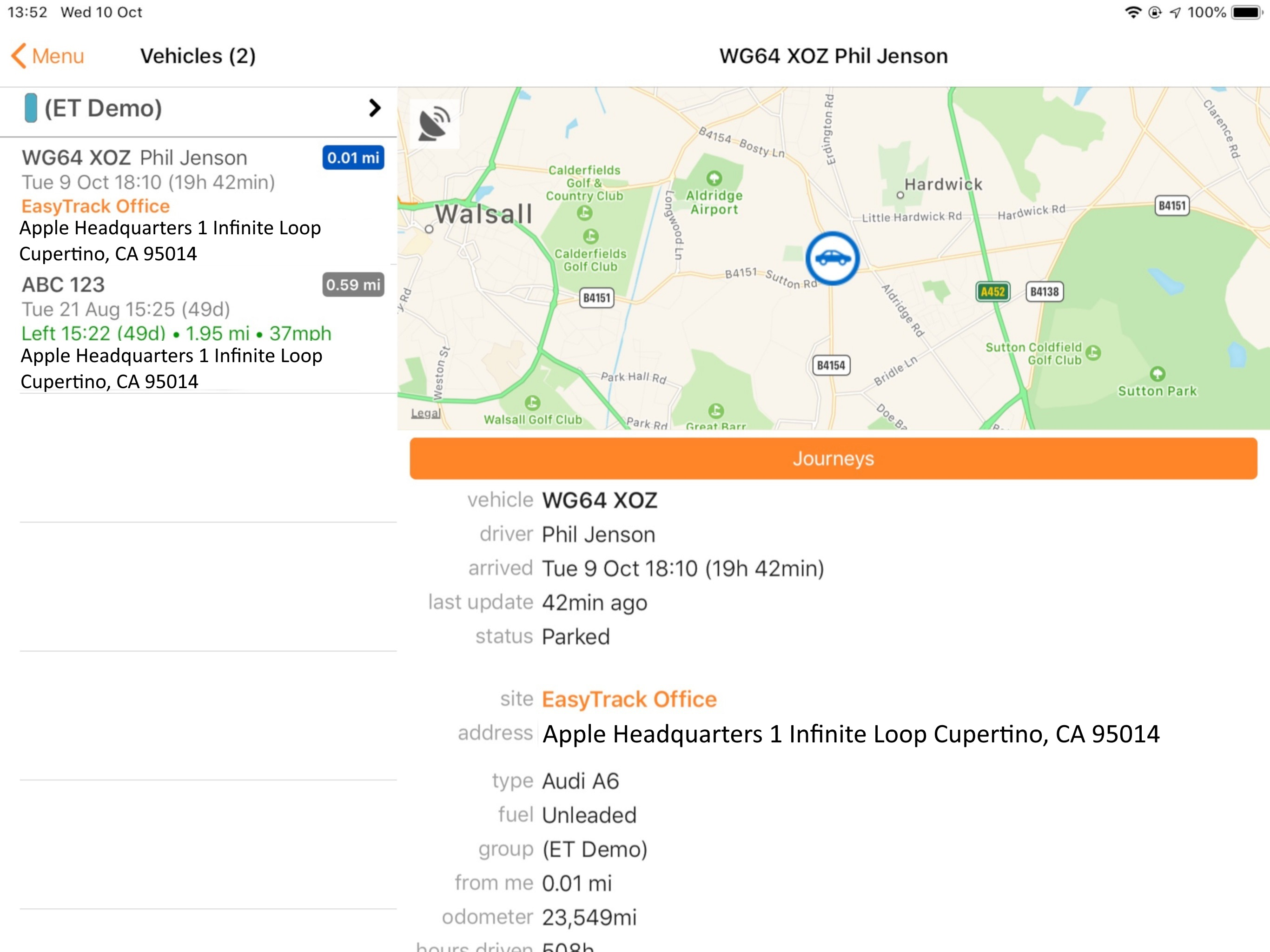 EasyTrack screenshot 3