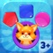 Learning shapes, colors and sizes for kids and toddlers have never been this easy with Shape Kingdom