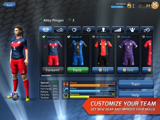 Final Kick: Online football iPad app afbeelding 5