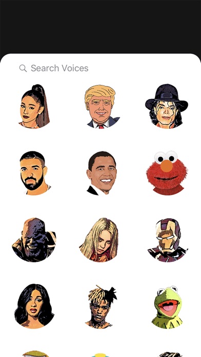 Screenshot #1 pour imoji: AR Voice Changer Emojis