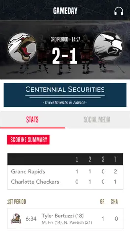 Game screenshot Grand Rapids Griffins apk