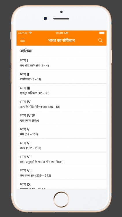 Indian Constitution in Hindi