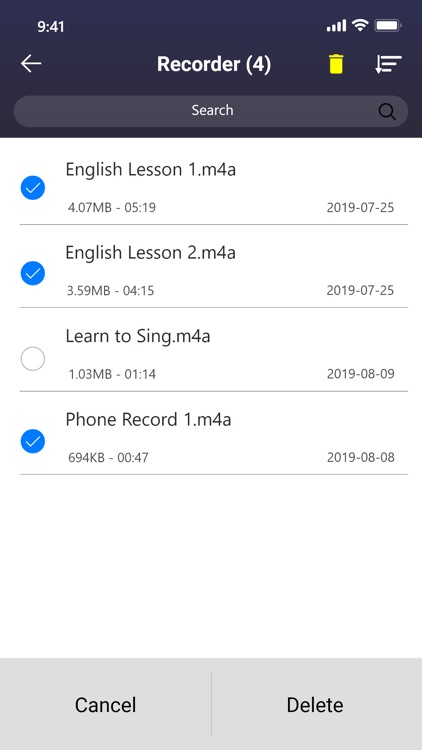 Voice recorder: Audio editor screenshot-5