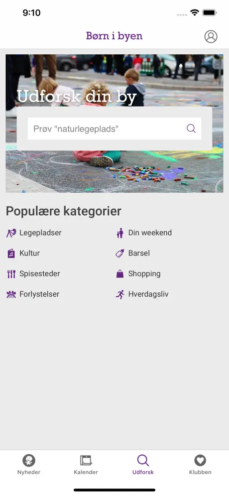Børn i byen