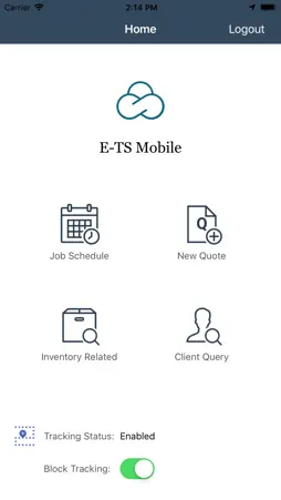 E-TS Mobile screenshot 1