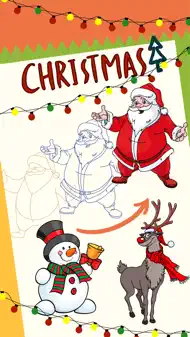 Christmas Drawing Guide iphone bilder 0