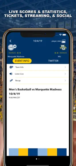 Game screenshot Marquette Gameday hack