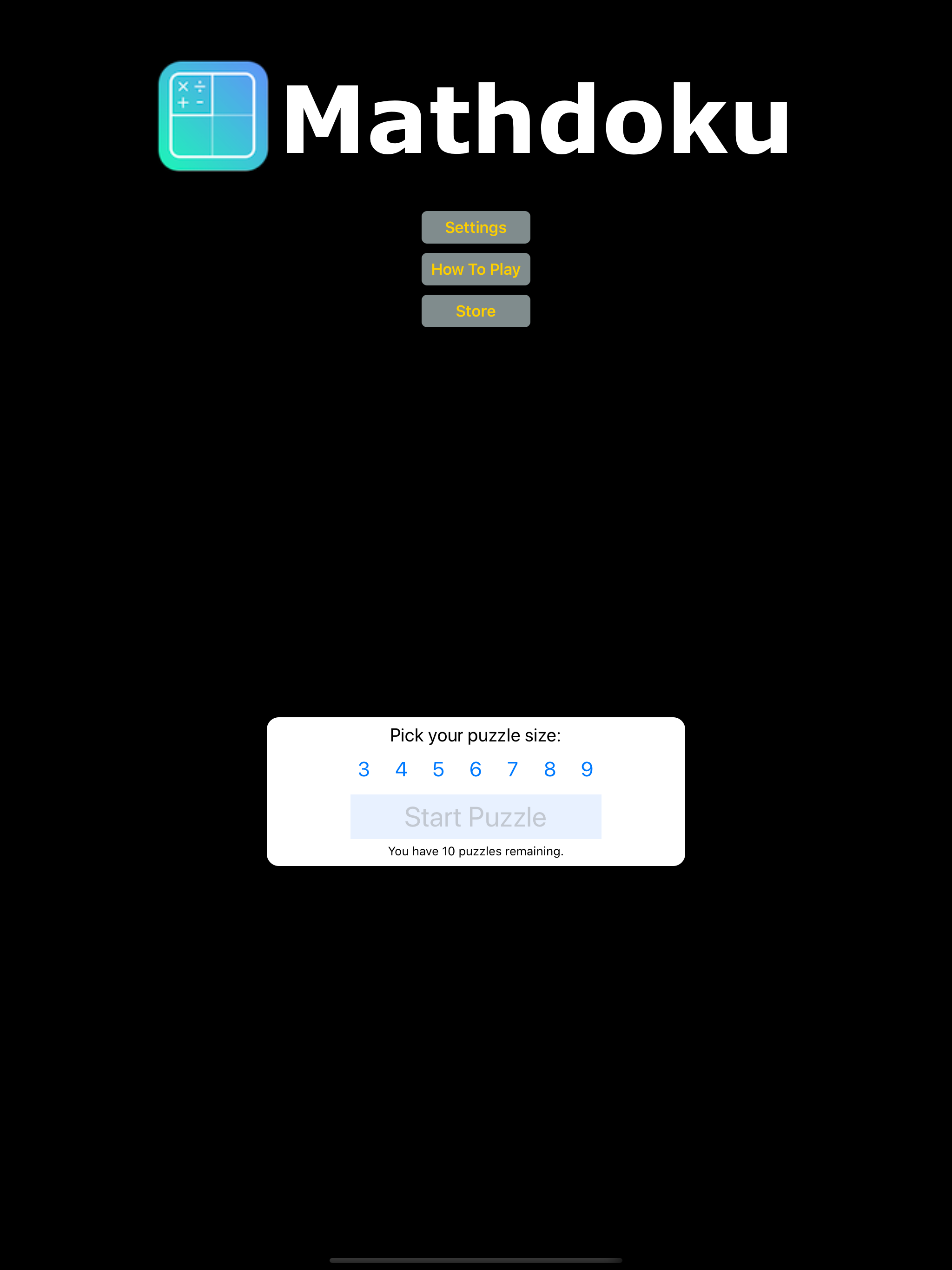 Mathdoku Challenge! screenshot 7