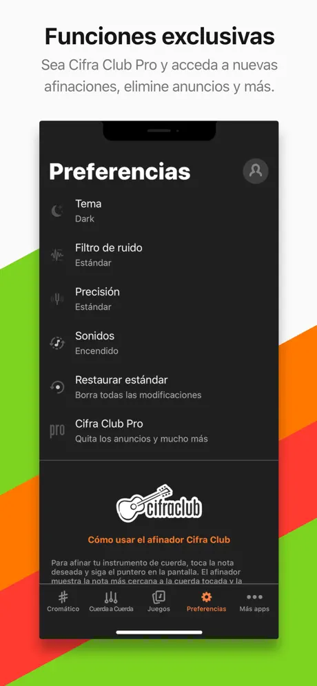 Afinador Cifra Club
