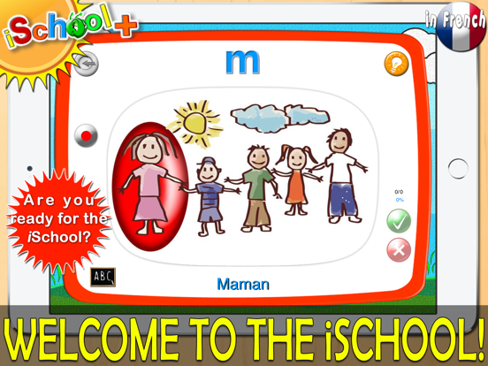 iSchool+ for French Language! iPad screenshot
