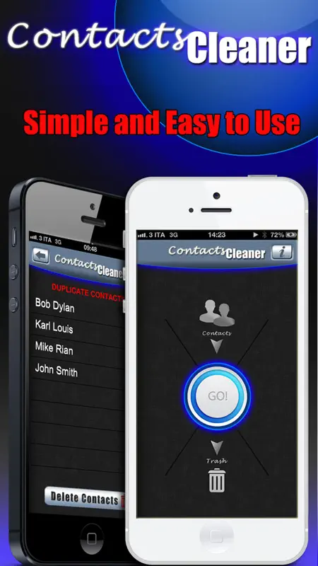 Contacts Cleaner Pro ! screenshot 1 of 3