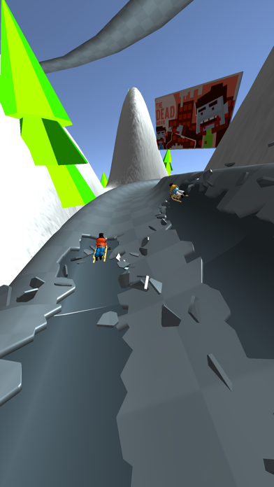 Screenshot #3 pour Snow Race!