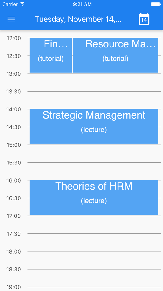 #3. Wise Timetable (iOS) Podle: Wise Technologies