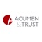 With the Acumen & Trust app you can: 