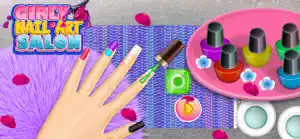 Girly Nail Art Salon screenshot #1 for iPhone