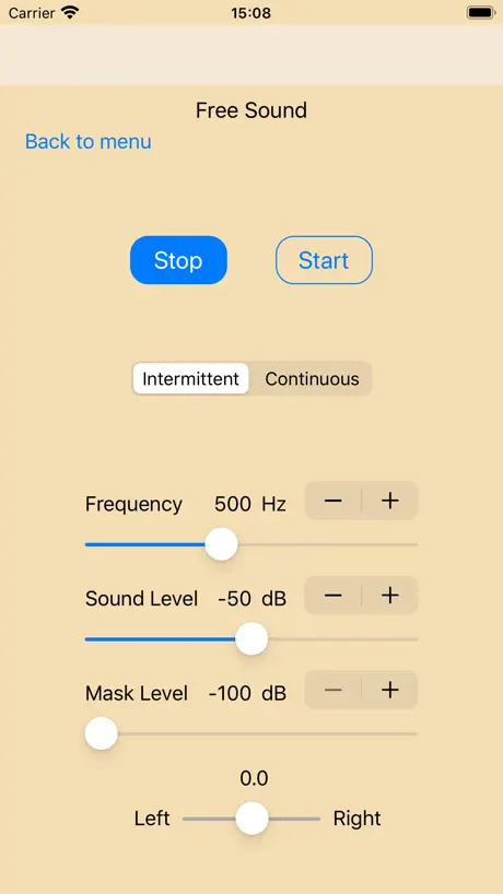 Easy Hearing Test