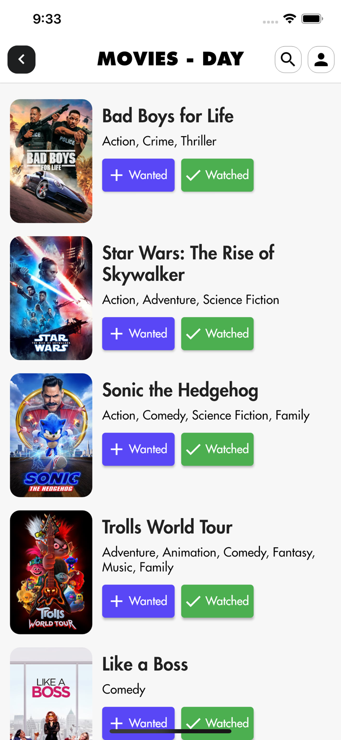 Screened - Movies  Series