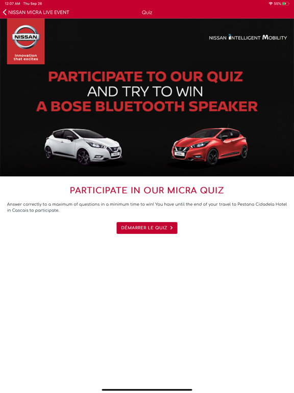 Screenshot #6 pour NissanEventApp