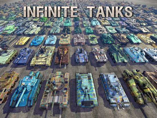 Infinite Tanks iPad app afbeelding 1