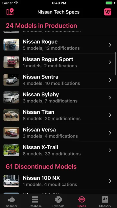 OBD for Nissan screenshot 8 of 10