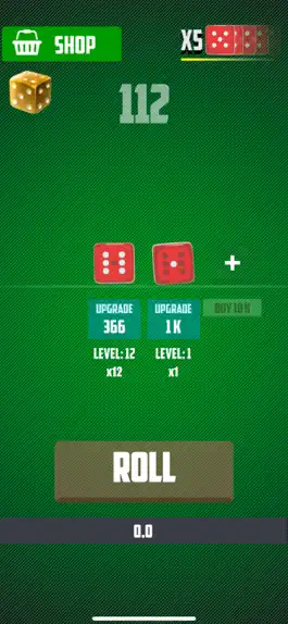 Game screenshot Red dices: roller Idle apk