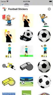 football stickers - soccer iphone screenshot 2