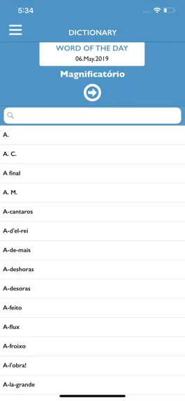 Game screenshot Dicionário Língua Portuguesa . apk