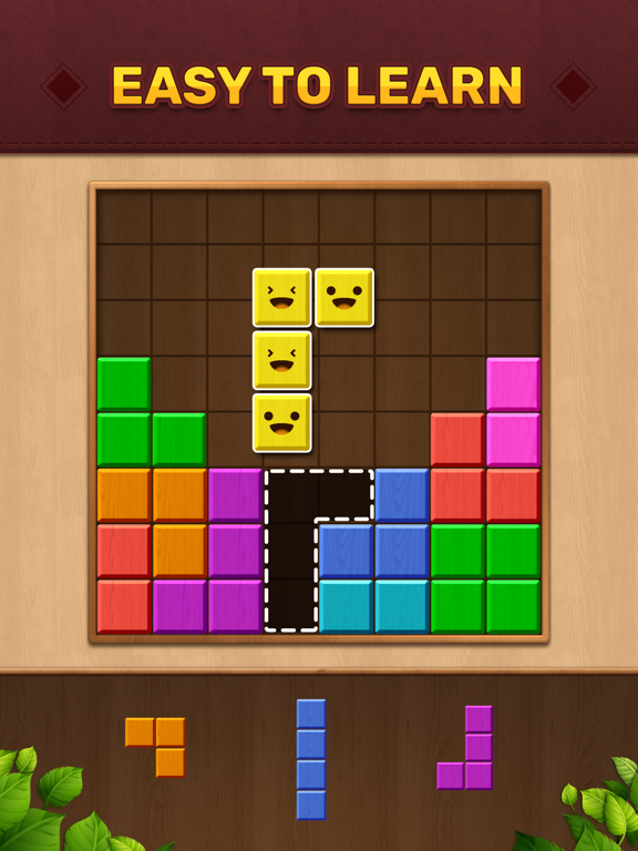 Screenshot #4 pour Wood Color Block: Puzzle Game