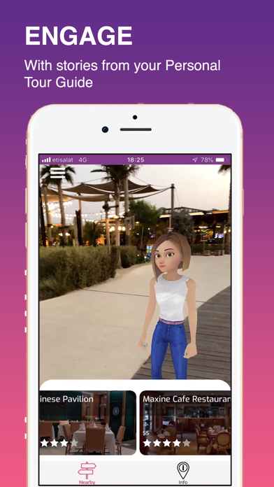 Screenshot #1 pour HoloGuide - Dubai city guide