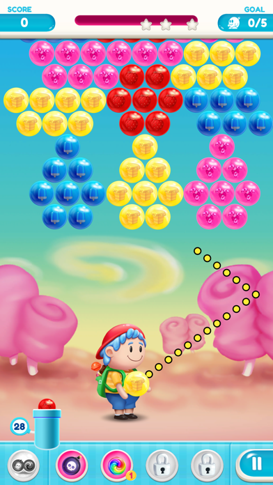 Screenshot #2 pour Gummy Pop Bubble Shooter Drop