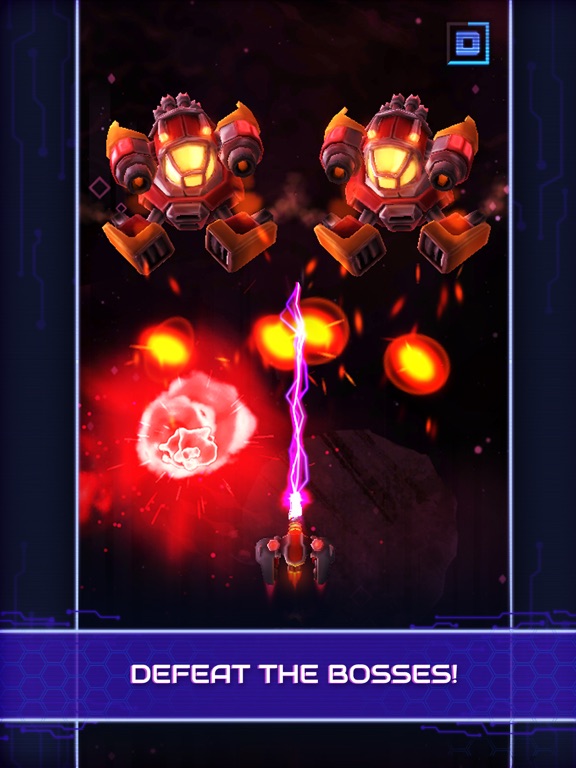 Screenshot #6 pour Neonverse Invaders Shoot'Em Up