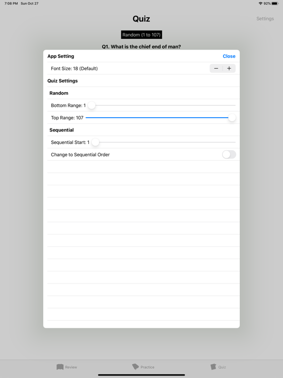 Screenshot #4 for Westminster Shorter