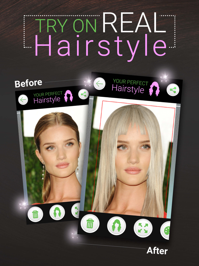 ‎Perfect Hairstyle:Hair Cut PRO Screenshot