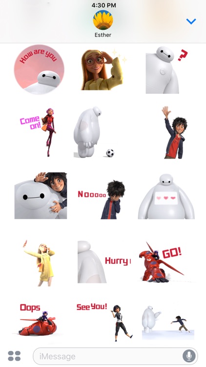 Disney Stickers: Big Hero 6 screenshot-4