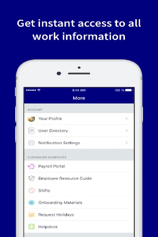 EPconnect - Employee App screenshot 2