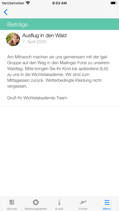 Screenshot #2 pour Wichtel Eltern
