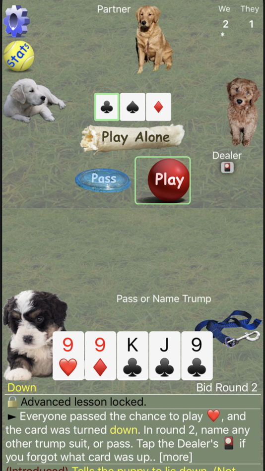 #3. K9 Euchre (iOS) 由: William Hamshire