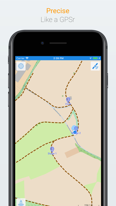 GPS Averaging Screenshot