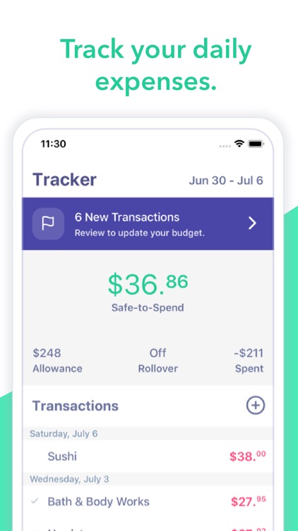 Weekly - Budget App screenshot-3