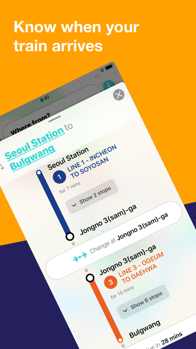 Seoul Metro Subway Map screenshot1