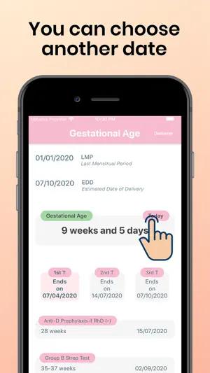 Gestational Age (by Medfolio) screenshot 3