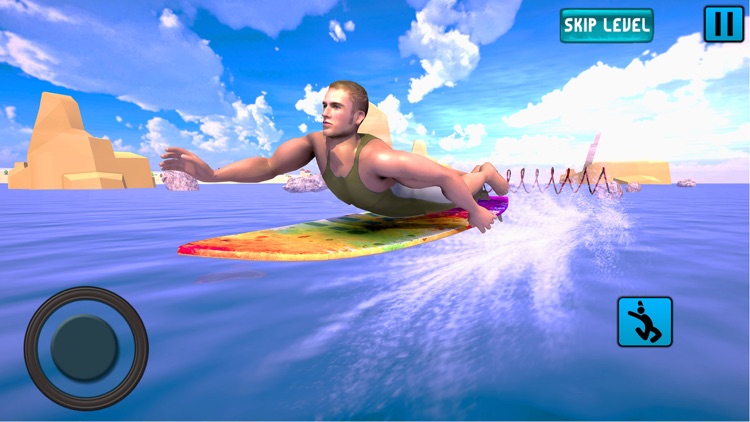 Water Surfing Stunt Flip Race screenshot-4