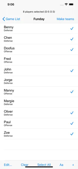 Game screenshot TeamChooser mod apk