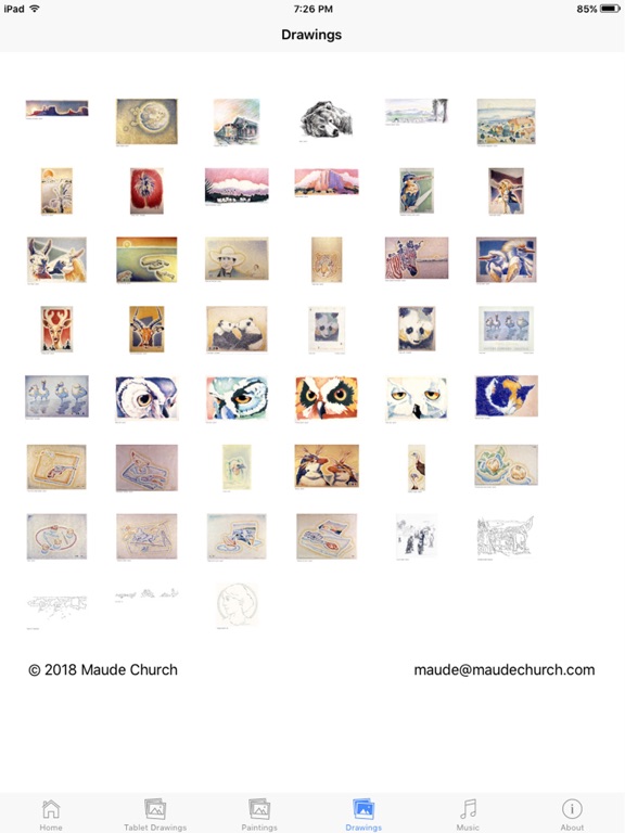 Screenshot #6 pour Maude Church - Artwork