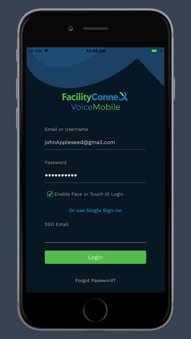 FacilityConneX Voice Mobile Screenshot