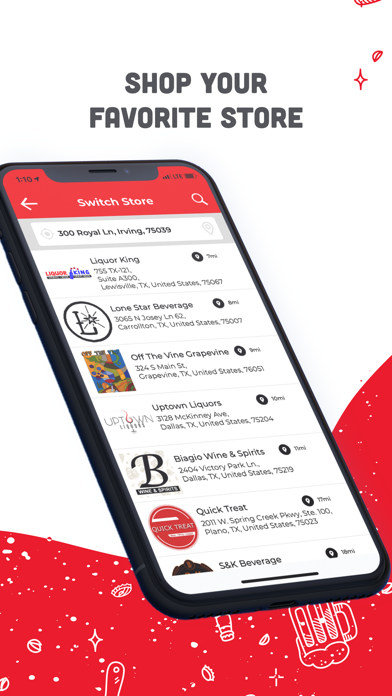 BottleRover: Alcohol Delivery Screenshot
