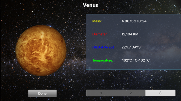 Screenshot #2 pour Science - SolarSystem