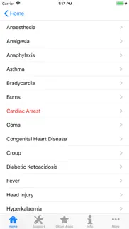 paediatric emergencies iphone screenshot 2