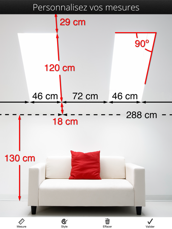 Screenshot #6 pour Photo Measures - Photo Mesures